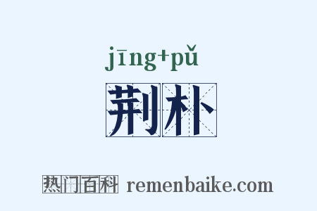 荆朴是什么意思的图片